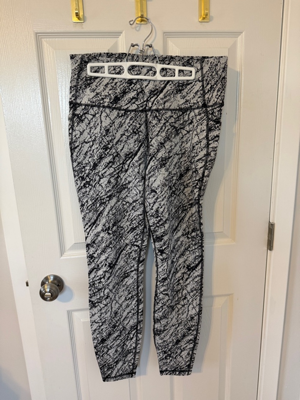 all in motion Black & White Speckled Active Leggings